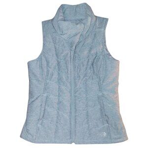 The North Face Pseudio Women’s L Quilted Performance/Puffer Vest - Light Blue